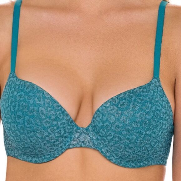 Lace Racerback Push Up Bra - Picture 1 of 5